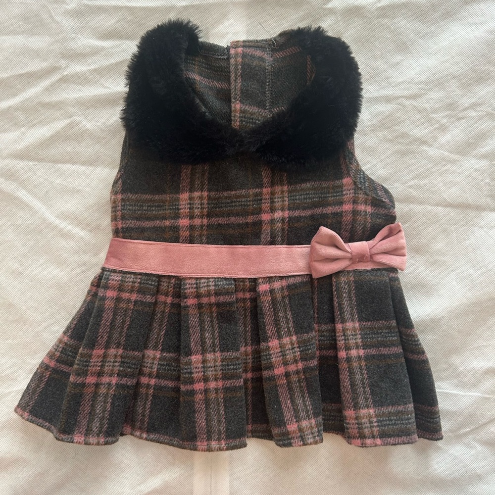 Plaid doggy dress